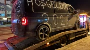 Polis ‘Hoşgeldin 2027’ Yazılı Minibüse İşlem yaptı