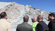 Erzincan'da heyelan felaketi sonrası ulaşım hatlarında hummalı çalışma