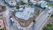 Didim’de gençlerin yeni buluşma noktası için beton dökümü başladı