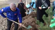 Pasinler'de DİTİB imzalı hatıra ormanı dualarla yeşerdi
