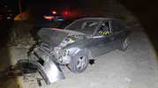 Nazilli'de piknik alanına uçan otomobildeki sürücü için zamana karşı yarış