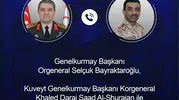 Türkiye ve Kuveyt Arasında Askeri Diplomasi: Bayraktaroğlu ve Al-Shuraian Görüştü