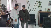 Amputasyon riskinden yapay deriyle kurtuldu: Emekli madenci yeniden yürüyor