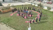Bolu semalarında 103 bayraklı uçurtma ile Cumhuriyet kutlaması