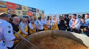 Kayseri Gastronomi Günleri'nde dev kazanlar bu kez börek aşı için kaynadı