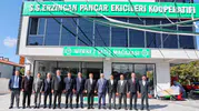 Erzincan Valisi Aydoğdu'dan Pancar Ekicileri Kooperatifine ziyaret