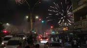 Cizre'de Amedspor galibiyeti kutlamaları havai fişekli çatışmaya dönüştü