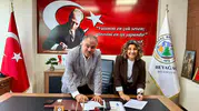 Beyağaç'ta güvenli yapılaşma için teknik iş birliği dönemi başladı