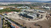 Akhisar'da eski sigara fabrikası arazisi modern bir sağlık üssüne dönüşüyor