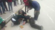 Cumhuriyet Caddesi'nde yaya kazası: Bir kişi hastaneye kaldırıldı