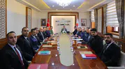 Bayburt'ta kamu düzeni için güvenlik birimleri masaya oturdu