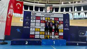 Akhisarlı genç pedallar Konya pistinde kürsüye ambargo koydu