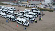 Çorum'da okul servislerine yönelik geniş kapsamlı güvenlik taraması başladı