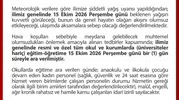 Düzce'de şiddetli yağış uyarısı okulları bir günlüğüne kapattı