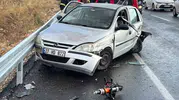 Gölbaşı yolunda dört araç birbirine girdi: 4 yaralı