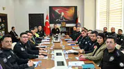 Kars'ta yeni eğitim dönemi için güvenlik masası kuruldu