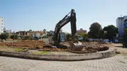 Germencik Ortaklar'da modern pazar yeri için ilk kazma vuruluyor
