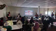 Sinanpaşa'da jandarmadan ailelere uyuşturucuyla mücadele eğitimi