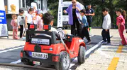 Hatay'da minik öğrencilere uygulamalı trafik bilinci aşılanıyor