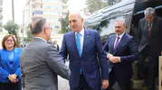 TBMM Başkanı Numan Kurtulmuş Gaziantep’te temaslarda bulundu