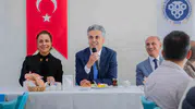 Rektör Kuyrukluyıldız'dan üniversite çalışanlarına moral kahvaltısı