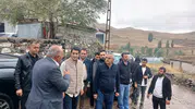 Sarıkamış’ta köy ziyaretleri: Kaymakam Aslantatar ve DSİ Müdürü Kotan sahaya indi