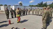 Reyhanlı'da sınır hattında yangın güvenliği için kritik iş birliği
