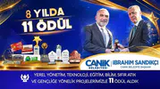 Canik Belediyesi'nin 8 yıllık hizmet maratonu 11 ödülle taçlandı