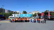 Mardin'de jandarma miniklere trafik kurallarını sahada öğretiyor