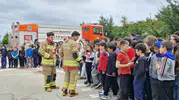 Sinoplu öğrenciler olası yangınlara karşı uygulamalı olarak hazırlandı