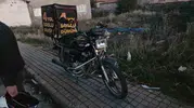 Alaca'da kavşak kazası: Otomobil ile motosiklet çarpıştı