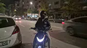 Eskişehir’de Kadın Sürücü Motosikletlinin Üzerine Yürüdü
