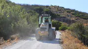 Bodrum'un yol ağında sathi kaplama mesaisi: 300 bin metrekareye yaklaşıldı