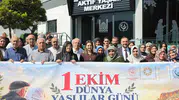Mardin'de yaşlılar için anlamlı gün: Yürüyüş ve el emeği sergisiyle kutlandı