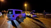 Erzincan'da İstasyon Köprüsü'nde trafik kazası: 2 yaralı