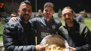 Nazilli Şehir Spor'da Sazlı Gençlikspor maçı öncesi taraftar dopingi