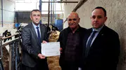 Uşak'ta hayvancılıkta kalite çıtası yükseliyor: İki işletme daha hastalıktan ari oldu