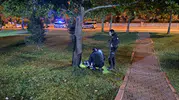 Melikgazi'deki parkta bıçaklı kavga: Şüpheliler eşyalarını bırakıp izlerini kaybettirdi