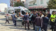 Adıyaman'da kavşak kazası: Otomobille çarpışan motosiklet sürücüsü yaralandı