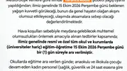 Sakarya'da turuncu kodlu yağış alarmı: Okullara bir gün ara verildi