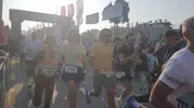 Pamukkale’nin eşsiz rotasında binlerce sporcu Lykos Yarı Maratonu için ter döktü