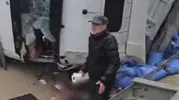 Sivrihisar’da Tır Devrildi: Sürücü Ağır Yaralı