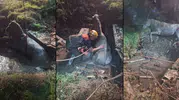 71 Evler’de Kuyuya Düşen Yaralı At Kurtarıldı