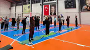 Sivrihisar’da 57 kadın pilates kursunda buluştu