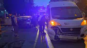 Eskişehir’de Servis Minibüsüyle Otomobil Çarpıştı