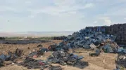 Eskişehir Tepebaşı'nda Binlerce Plastik Kasa Alevlere Teslim Oldu