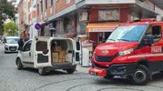 Eskişehir’de İtfaiye Araçlar Yüzünden İlerleyemedi