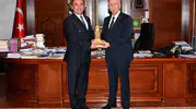 Habil Dökmeci, Mansur Yavaş ile bir araya geldi