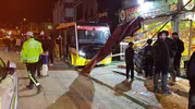 İnegöl'de park halindeki minibüs yokuş aşağı kontrolden çıktı: 300 metrelik dehşet