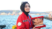 TEKNOFEST Mavi Vatan'da edebi kalem: MCBÜ'lü Elif Laçin ödülü kaptı
